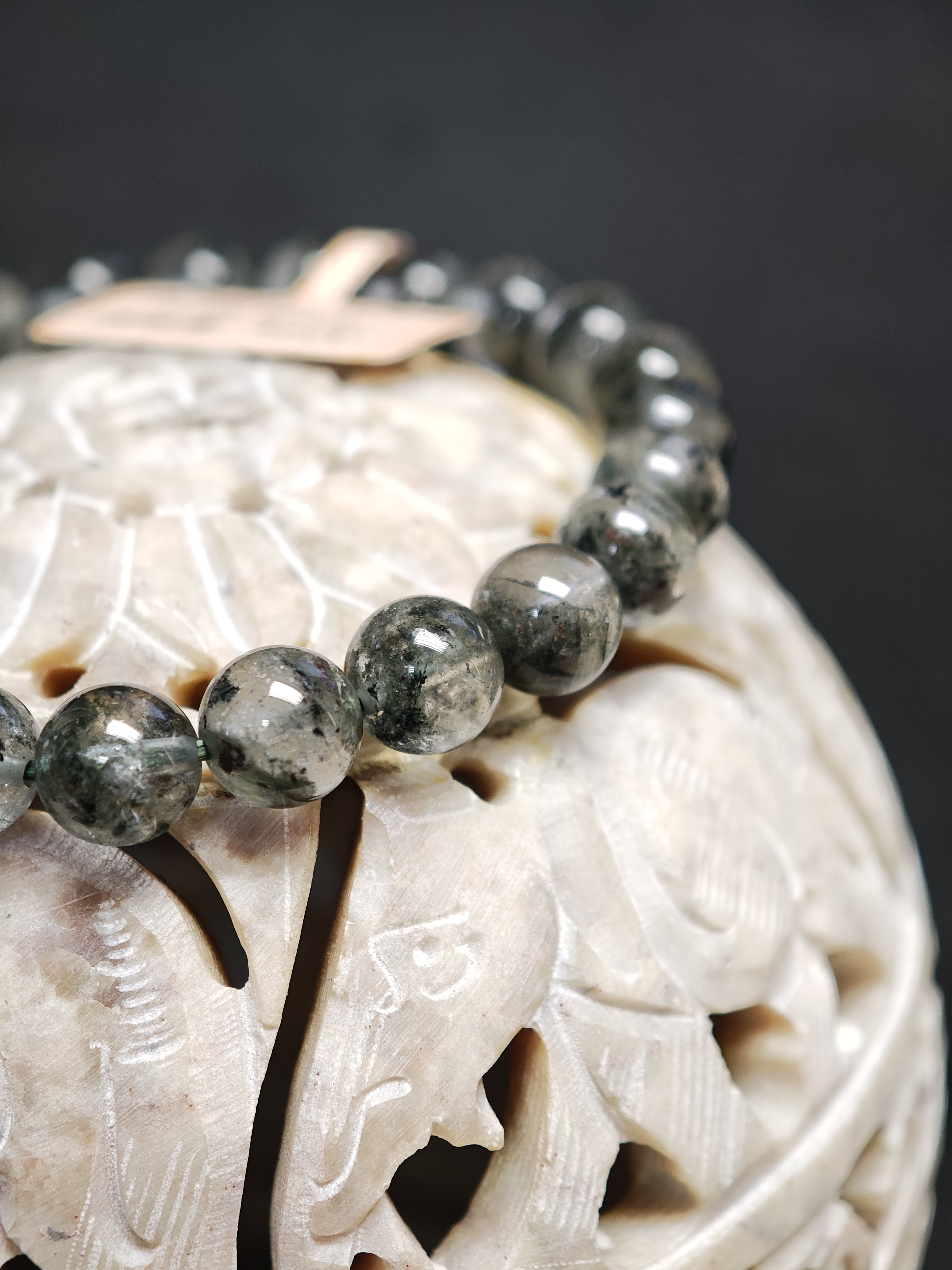 ✨新品水晶手串✨✨綠幽靈✨😊實物拍攝📷