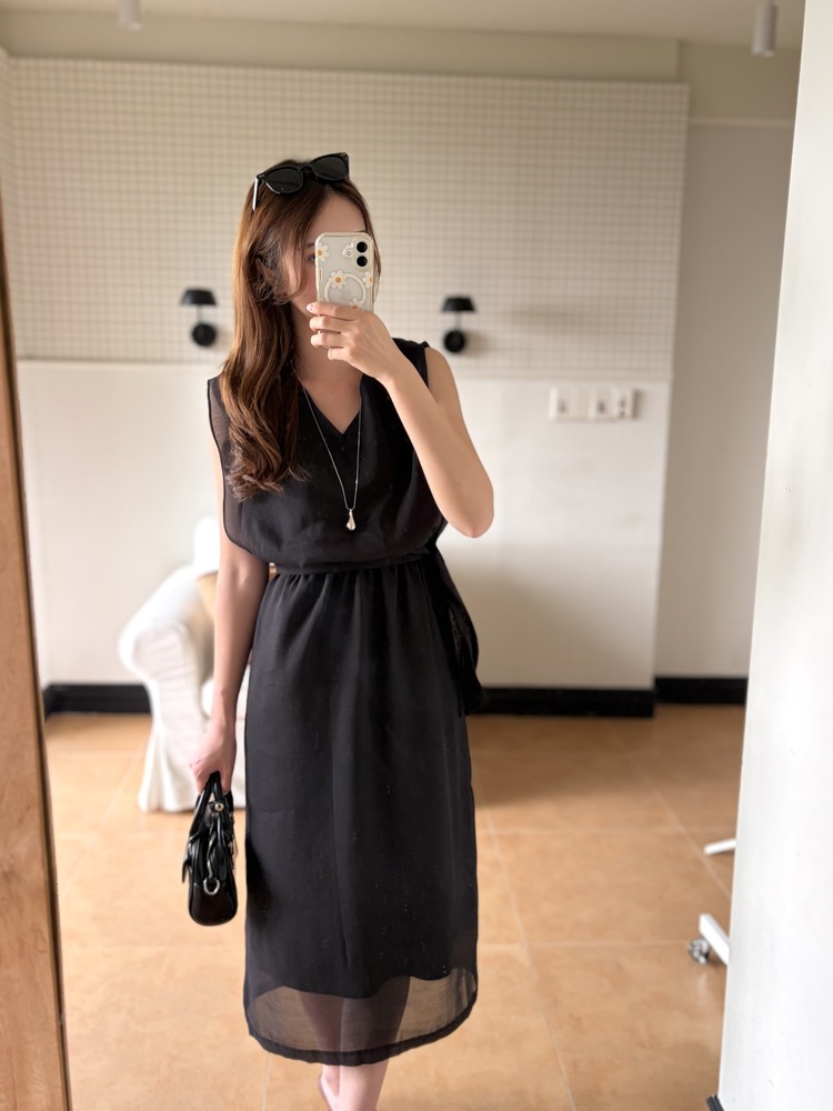 The Romance Two-Way Dress (Black)