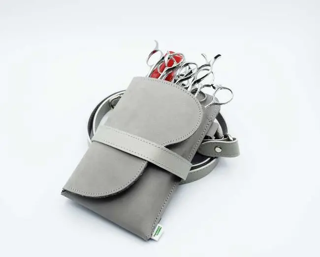 Naruto Scissors Case Velvet Gray 大武士剪刀袋