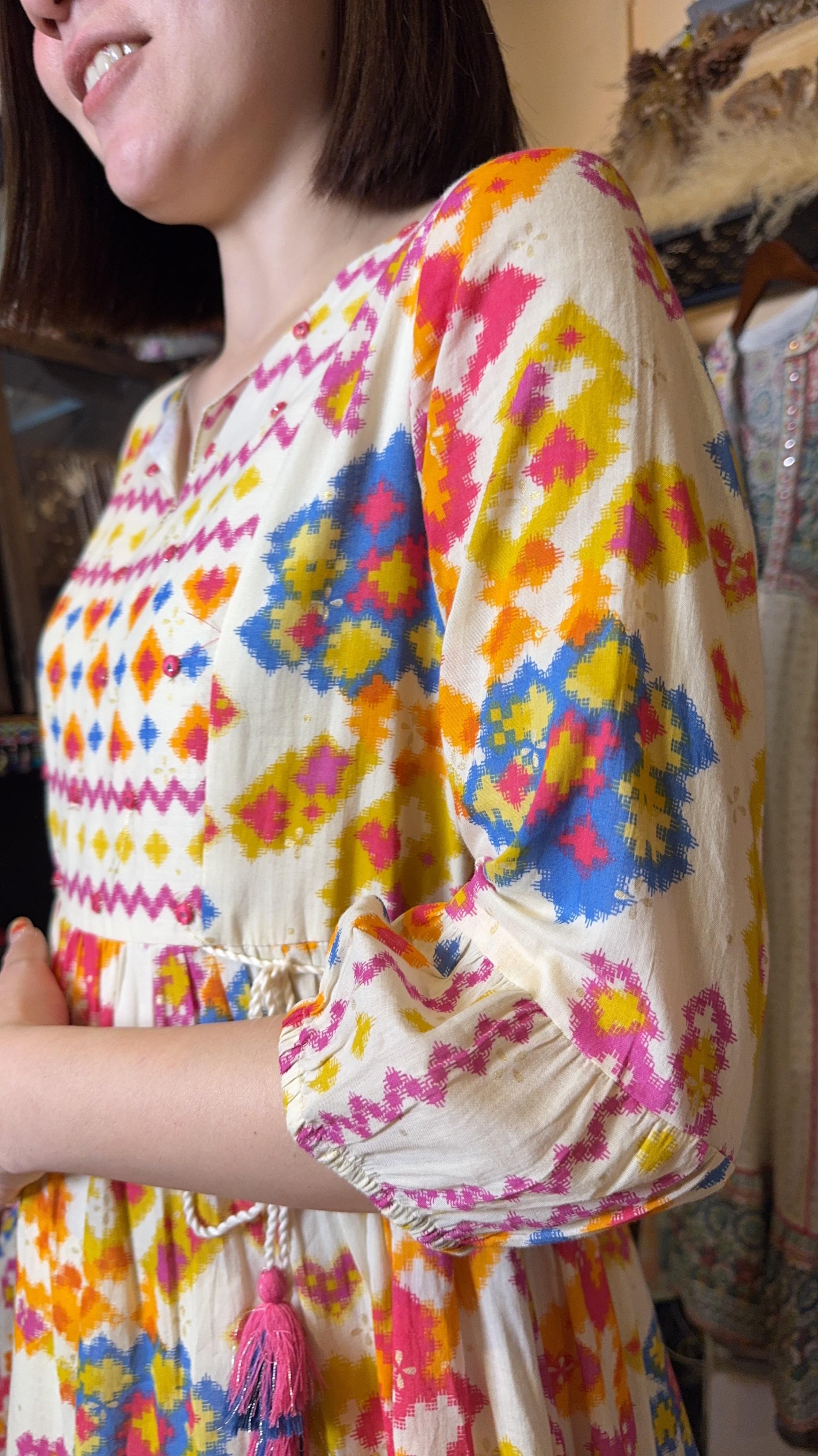 Colourful Rinbow 4-rope Short OP 43" #1394