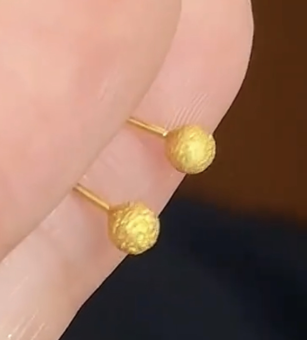 【无氢5D】四叶草/蝴蝶/雪花-耳钉