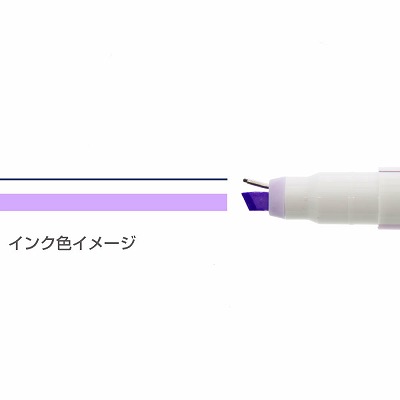 雙頭兩用螢光筆紫藍 (S4539630)