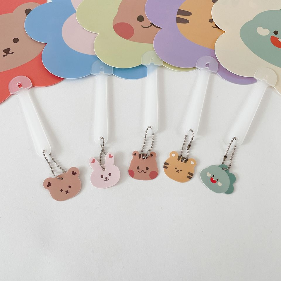 Dottodot 限定花花動物手搖扇