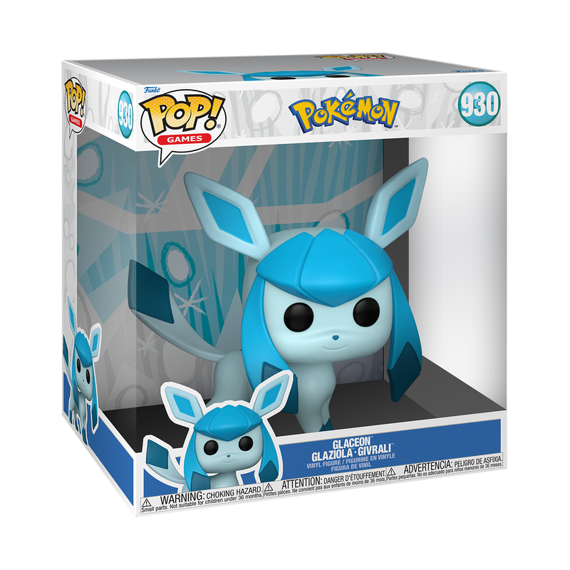 📦訂購 英國代購 Funko POP! Pokemon Jumbo Glaceon Figure 寵物小精靈 冰伊貝 模型 