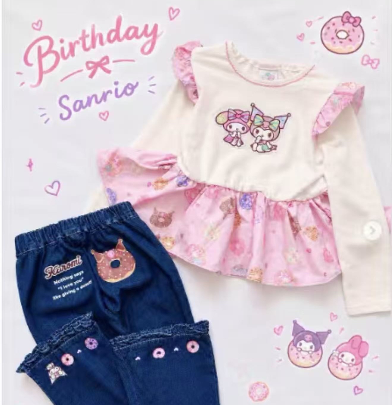 🔸返貨中🔸Sanrio Melody & Kuromi裙衫