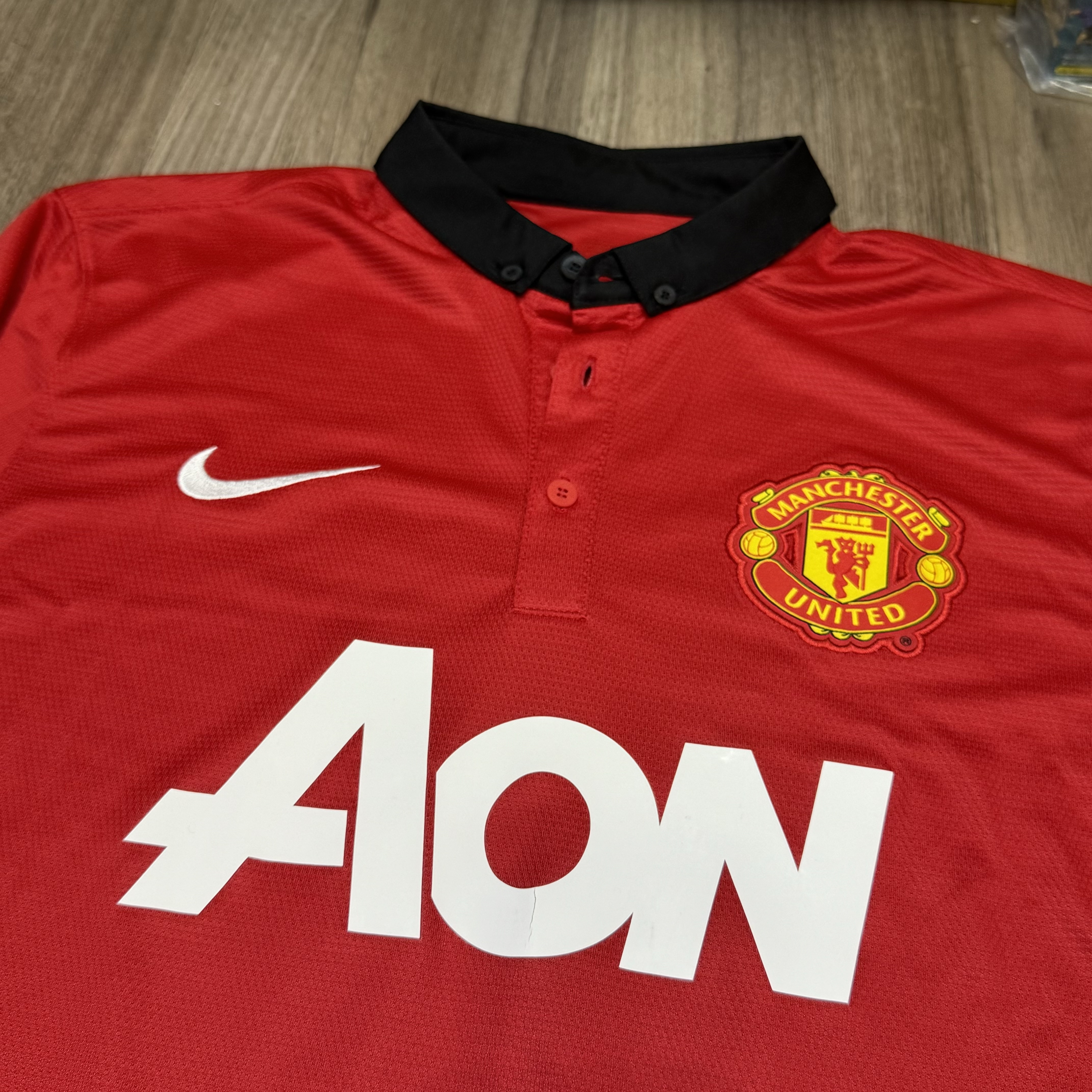 Manchester united 13/14 home shirt #15 Vidic (Bnwt)