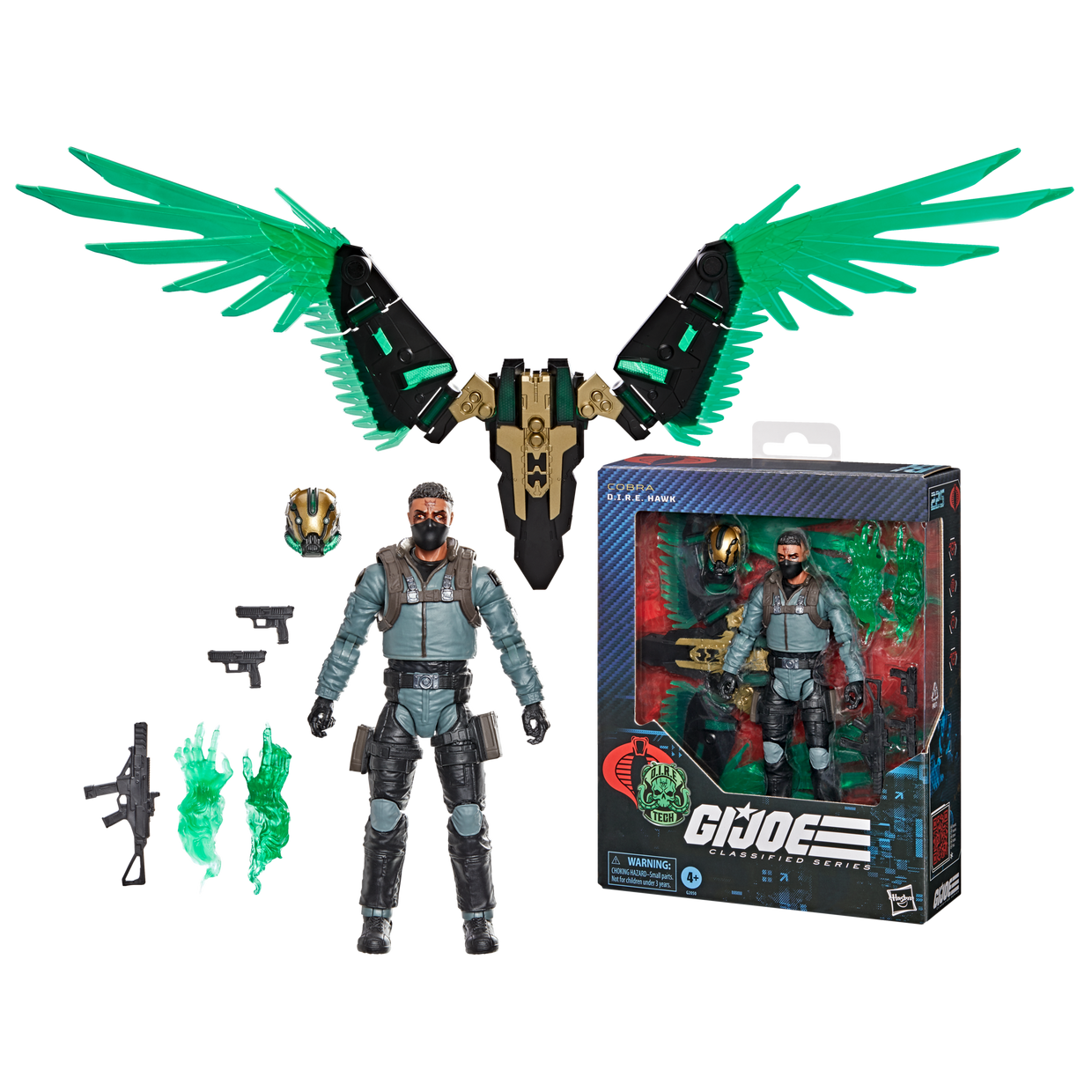 G.I. Joe CS # 225  D.I.R.E. Hawk (Dread-Inducing Responsive Energy)
