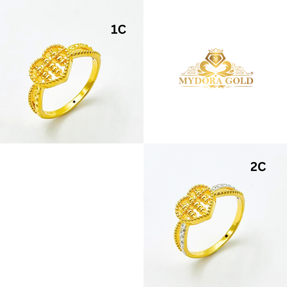 MYDORA Cincin Love Abacus (5G) l EMAS 916/22K