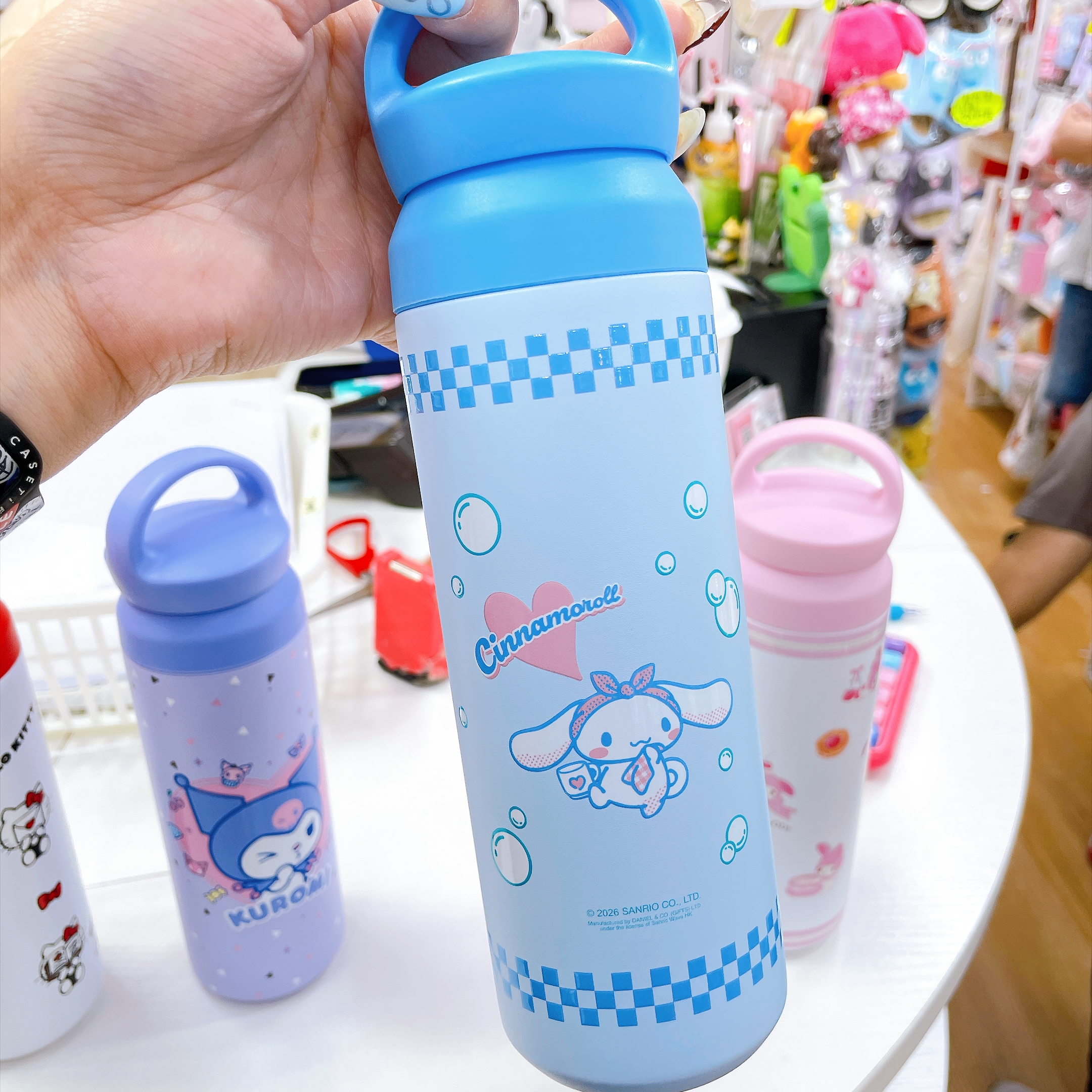 原裝行貨Sanrio 500毫升不鏽鋼保溫樽可以保溫6至8小時