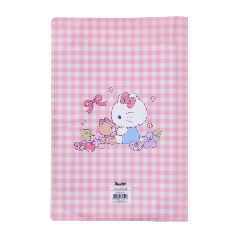 Hello Kitty F4 PP Folding File PP面 F4 雙摺快勞