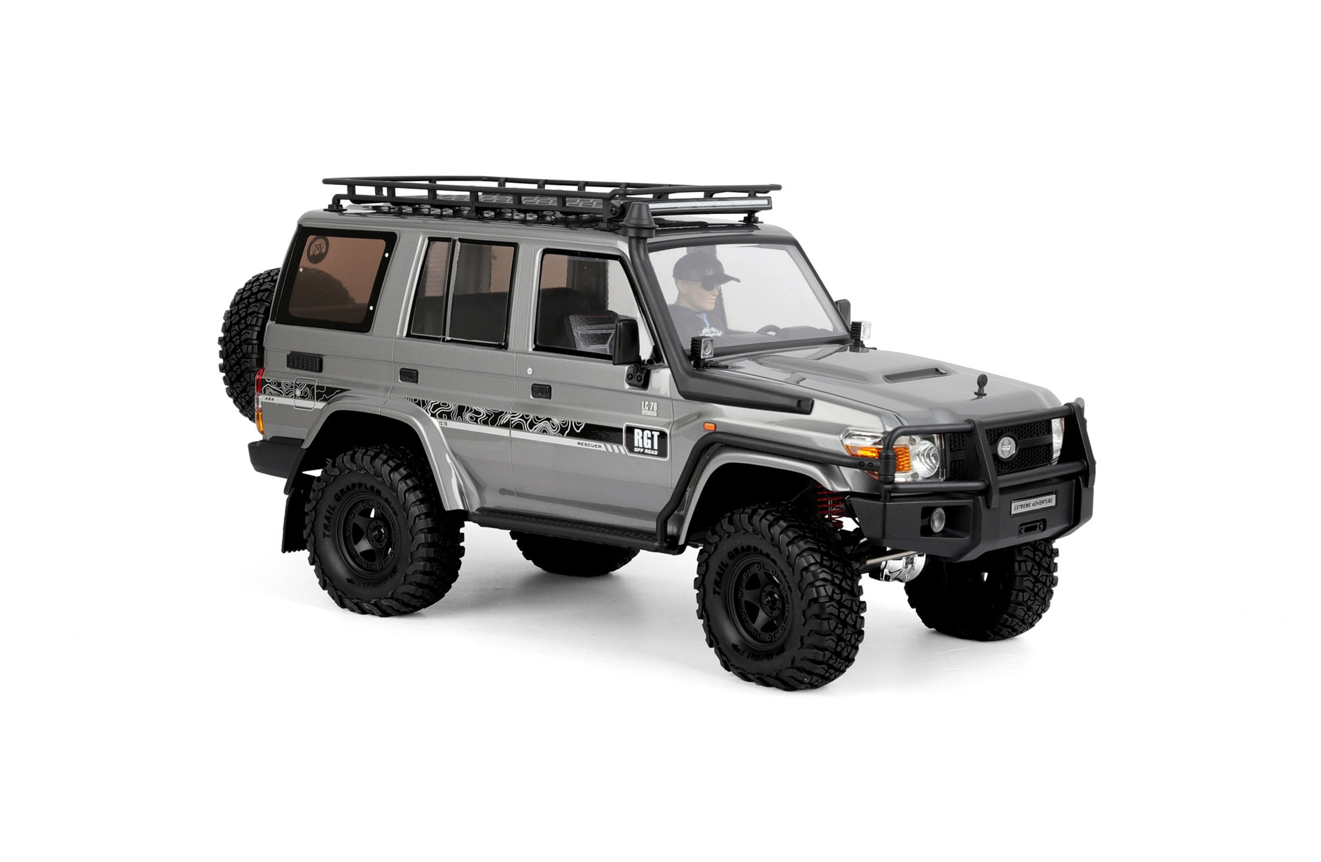 全新 瑞泰 RGT  1:10 EX86190  LC76 RESCURE 攀爬車 2026 Ver. | 有刷馬達及電變 | 2.4Ghz 遙控 |  4輪驅動 | 前後差速鎖 | 2段速機械波箱 