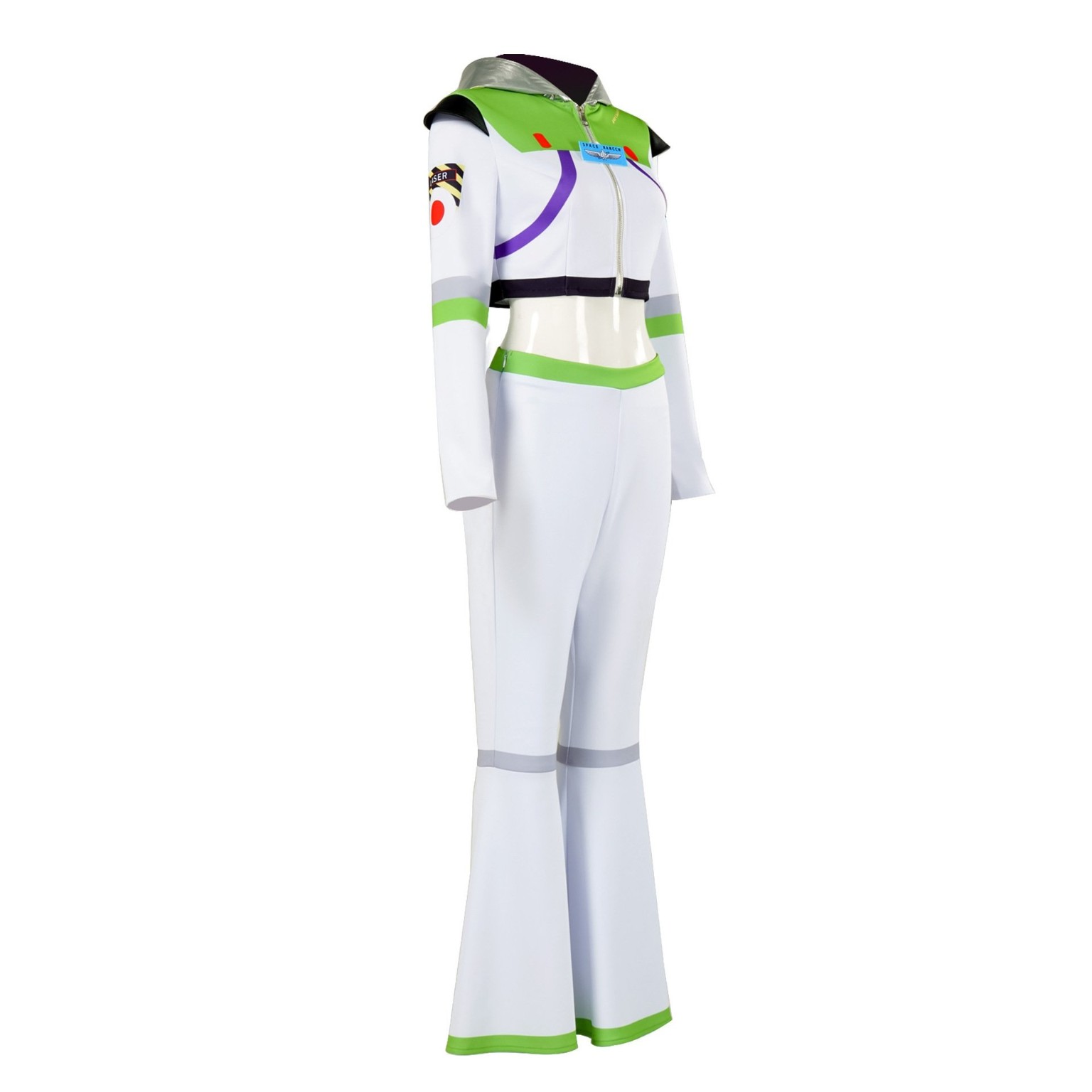 巴斯光年女裝短版外套微喇叭褲套裝,香港現貨Lets Cosplay COS4121