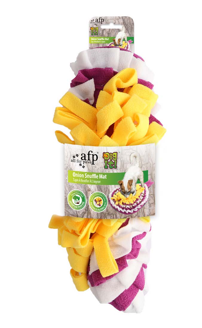 6075 Dig It-Onion snuffle mat 洋蔥寵物餵食訓練墊