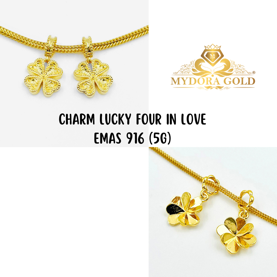 MYDORA Charm Lucky Four In Love (5G) l EMAS 916/22K