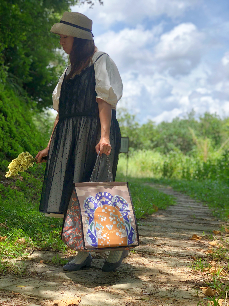 Miss Summer {Magic circle} 野餐墊 + 保冷袋