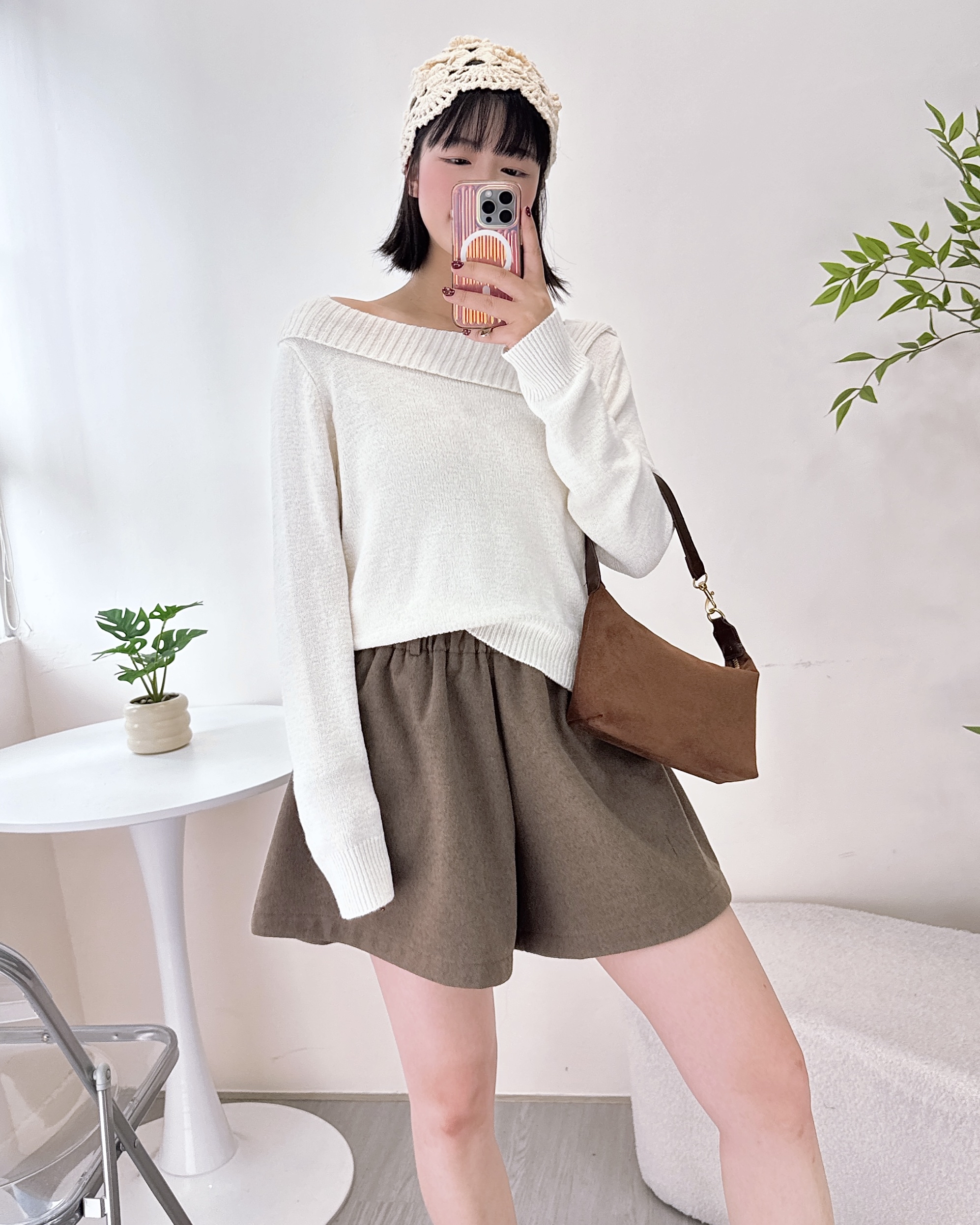 溫柔女人味線料上衣 2色