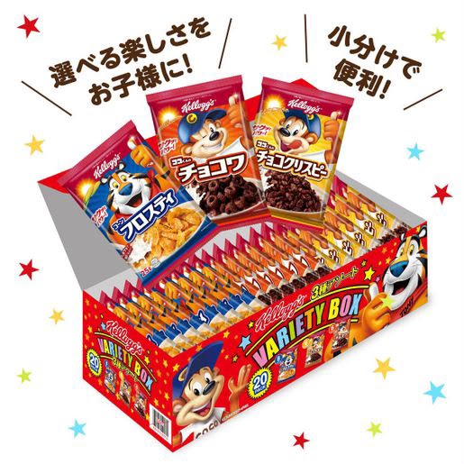 日本Costco - 【日本Kellogg's 家樂氏】3款人氣兒童穀物營養早餐 超值家庭裝