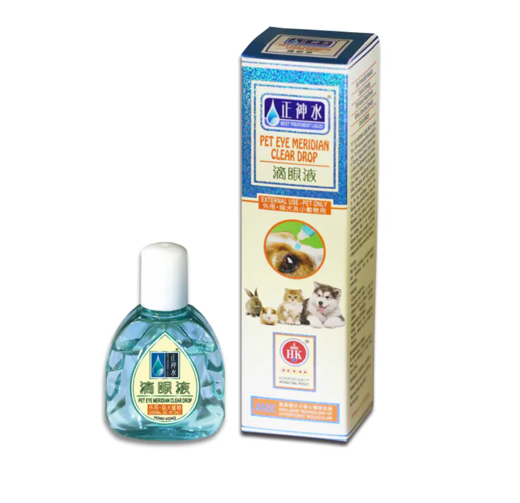 目經眼藥水12ml|【正神水】滴眼液精華液(外用・貓犬寵物) |滴腺通|滴糖