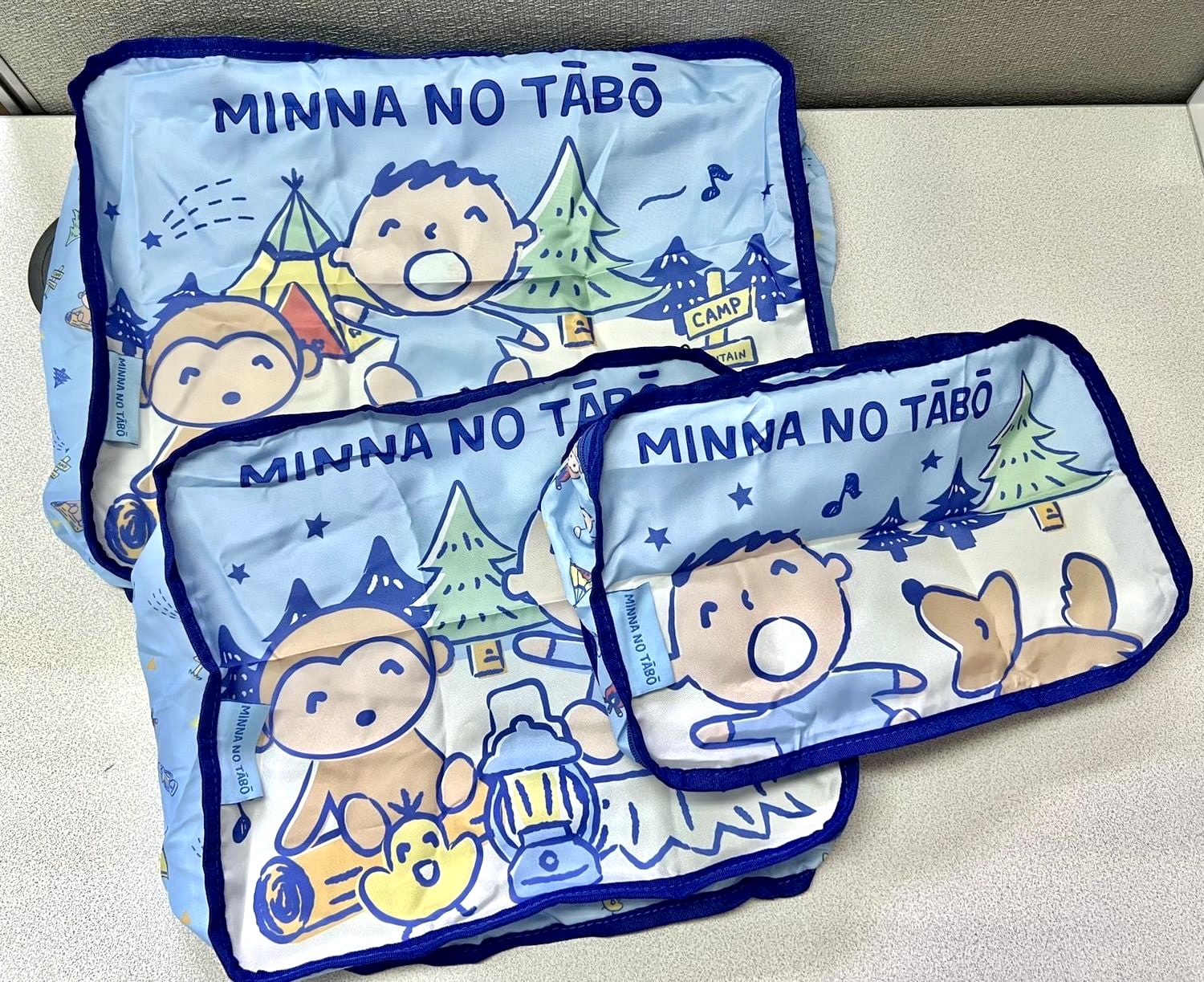 💙 大口仔  可摺疊衣物收納袋套裝 (3件裝)