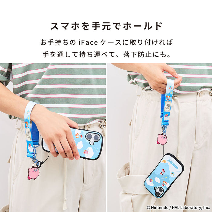 日本預訂📍日本iFace x 星之卡比電話配件系列 - 電話手帶 不包郵