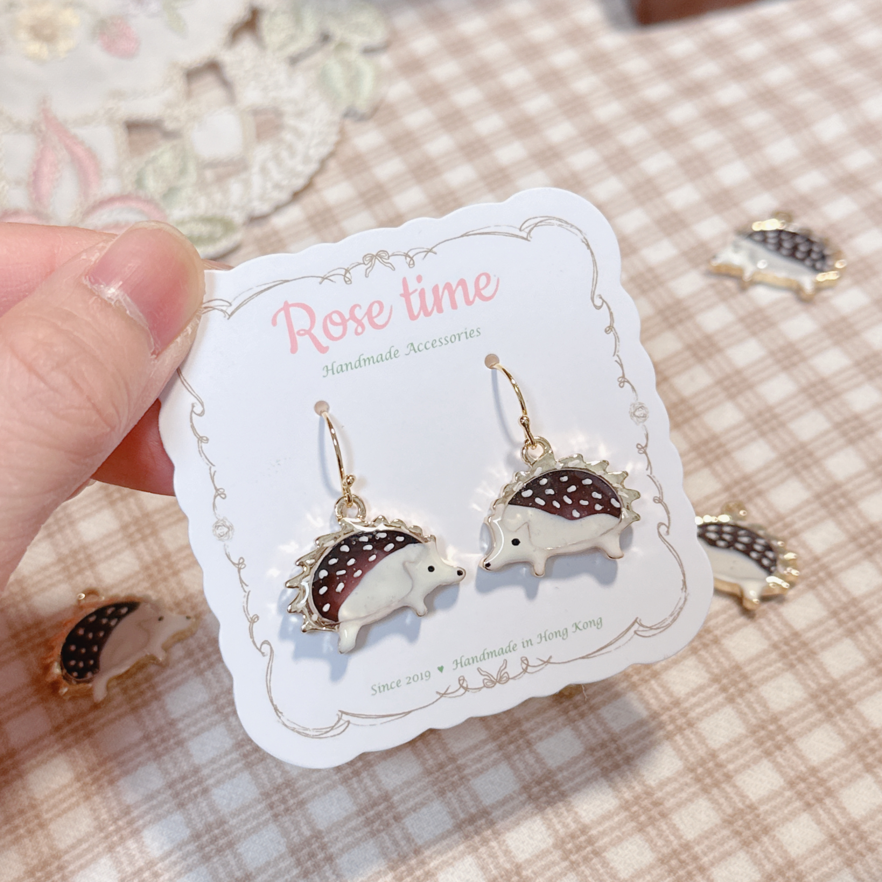 手繪 粒粒刺蝟仔 🦔