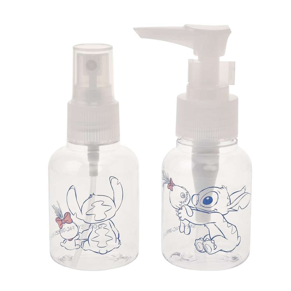 ✈️日本直送🇯🇵預訂🛍日本迪士尼DISNEY Health＆Beauty Tool - 瓶子套裝 (含收納袋) ( Marie / Stitch & Scrump )