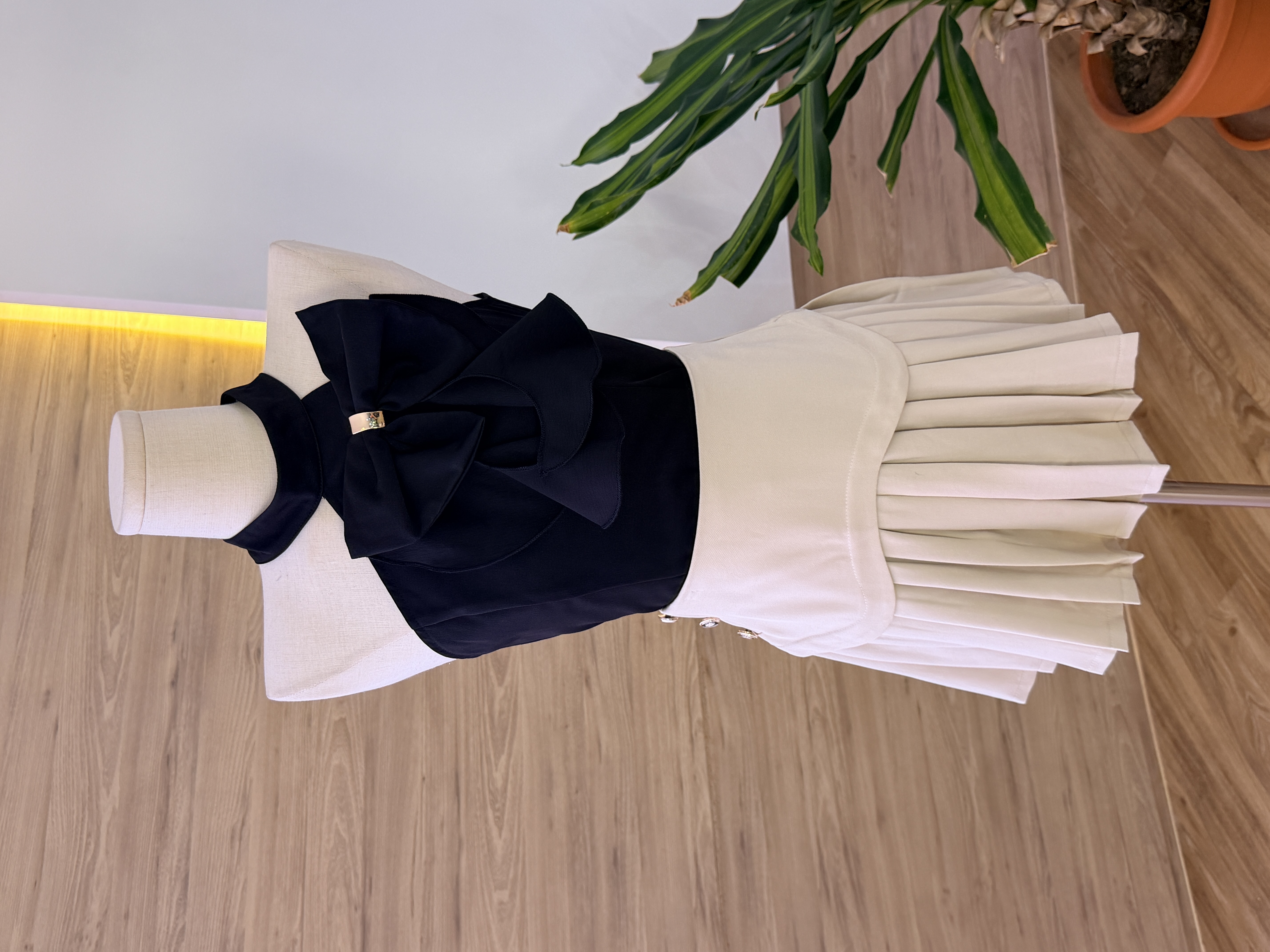 Seraphine Bow Ruffle Top