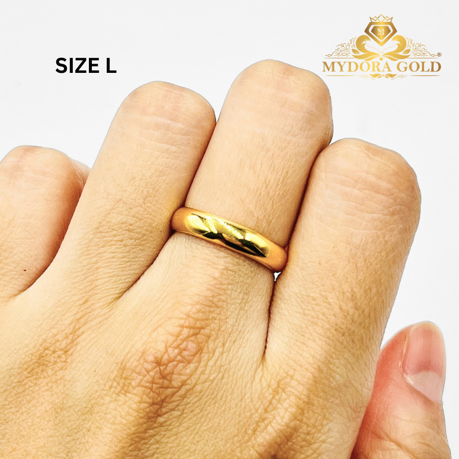 MYDORA Cincin Belah Rotan High Polish (5G) l EMAS 916/22K