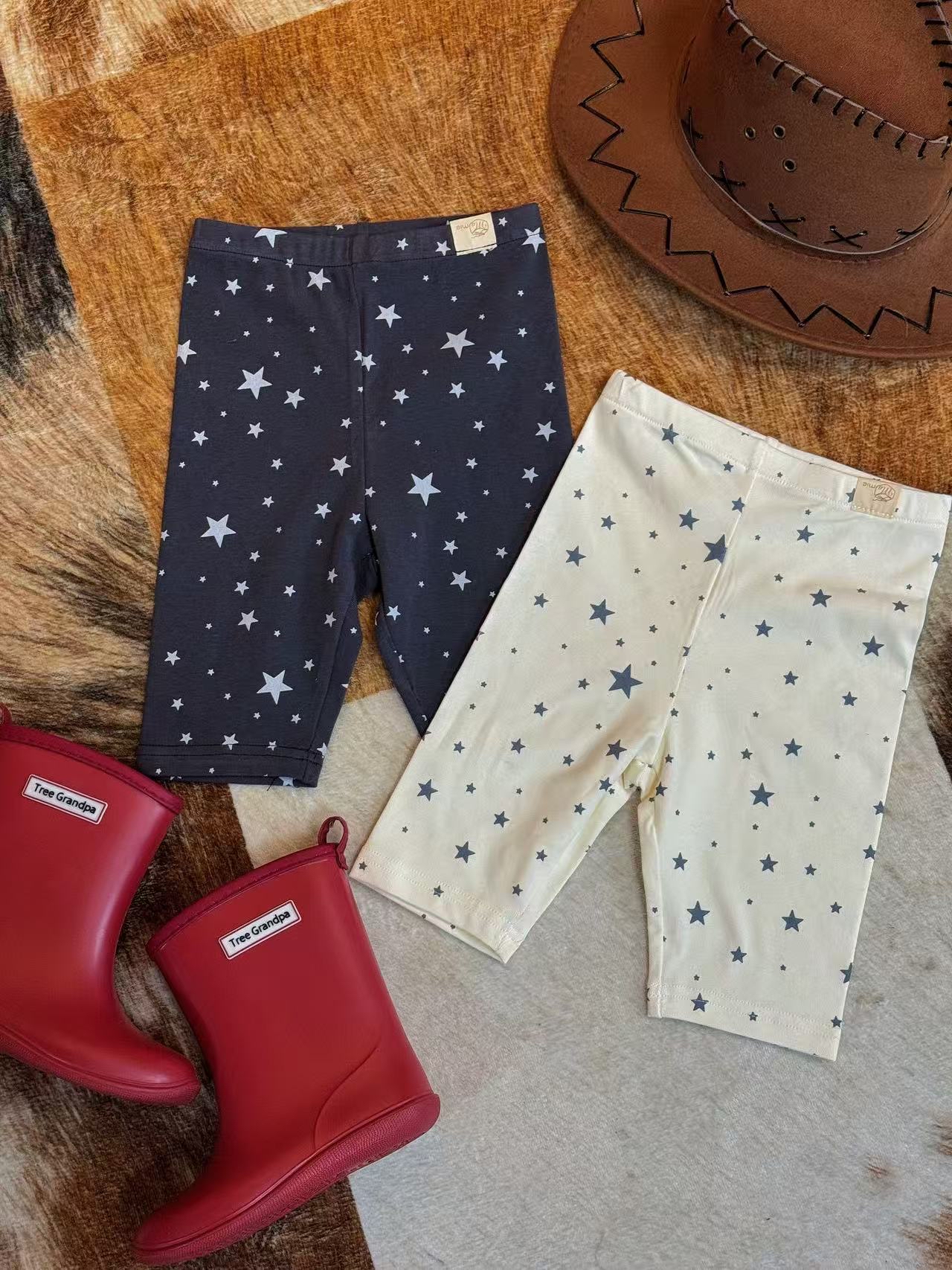 0675 百搭星星打底褲