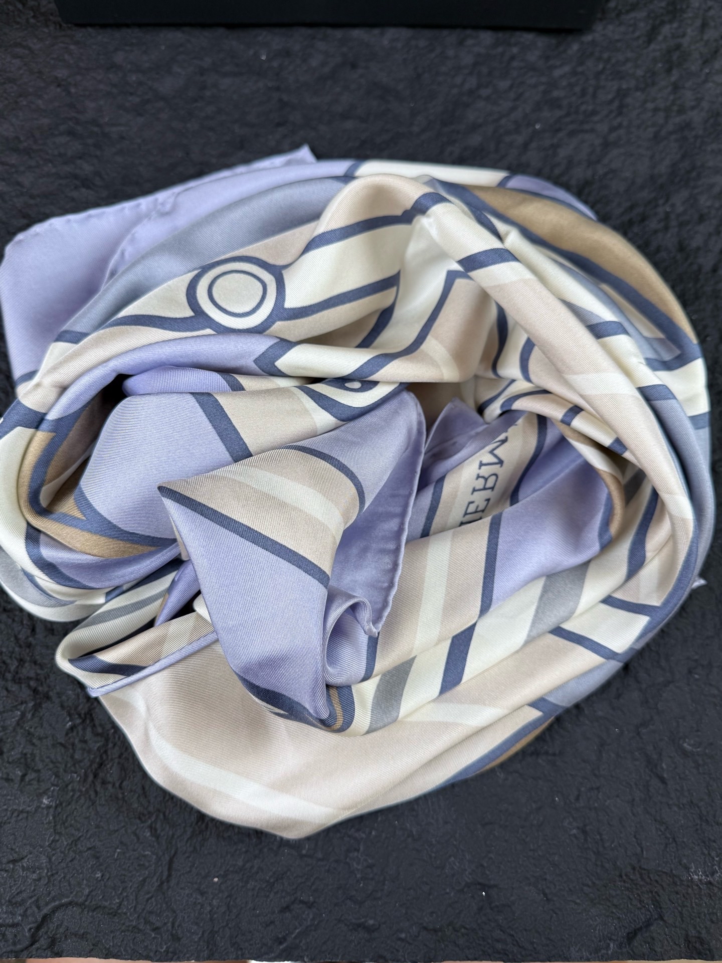 Pre-owned Hermes silk scarf 