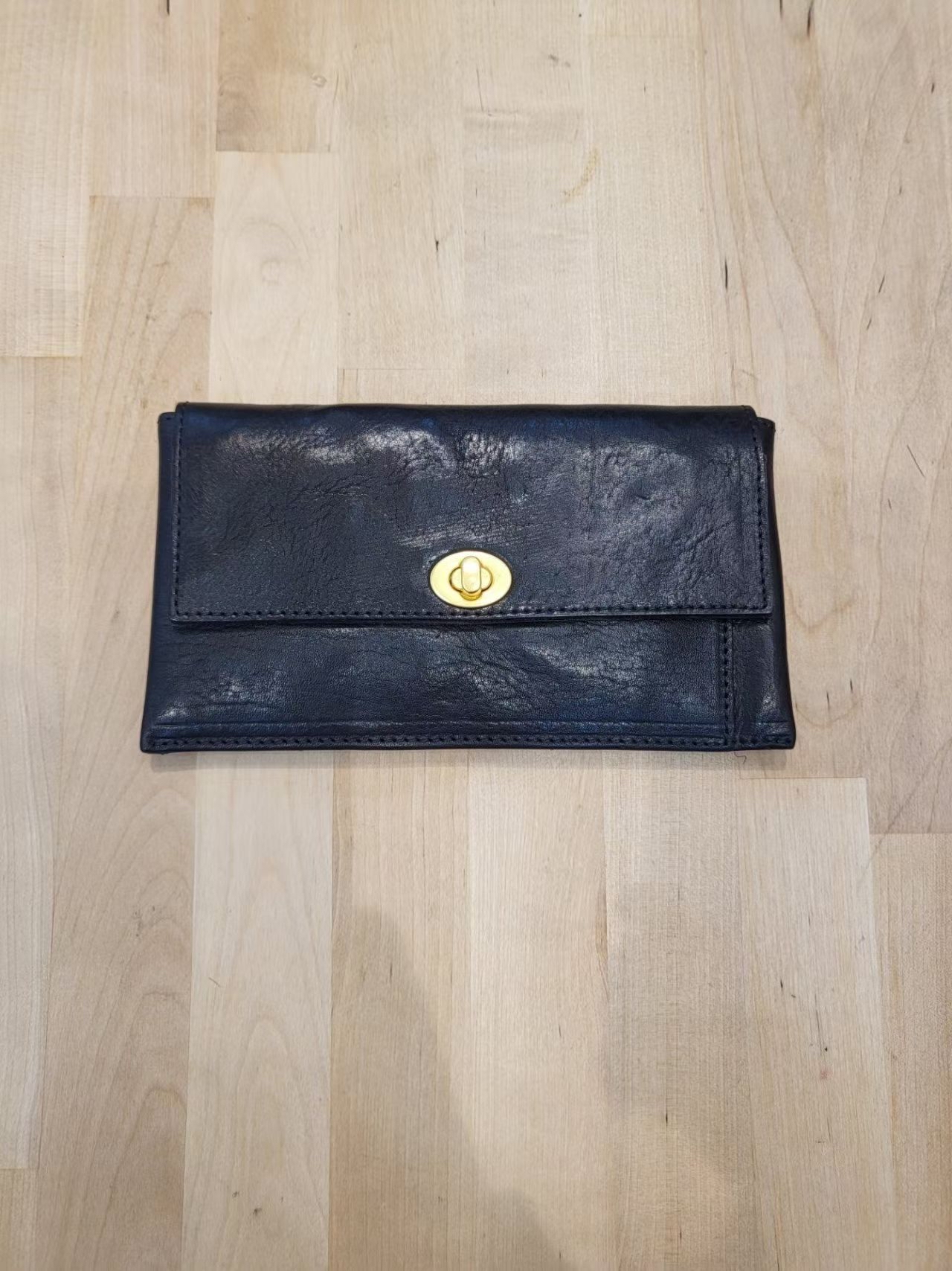 VE OY 手工牛皮長銀包套裝