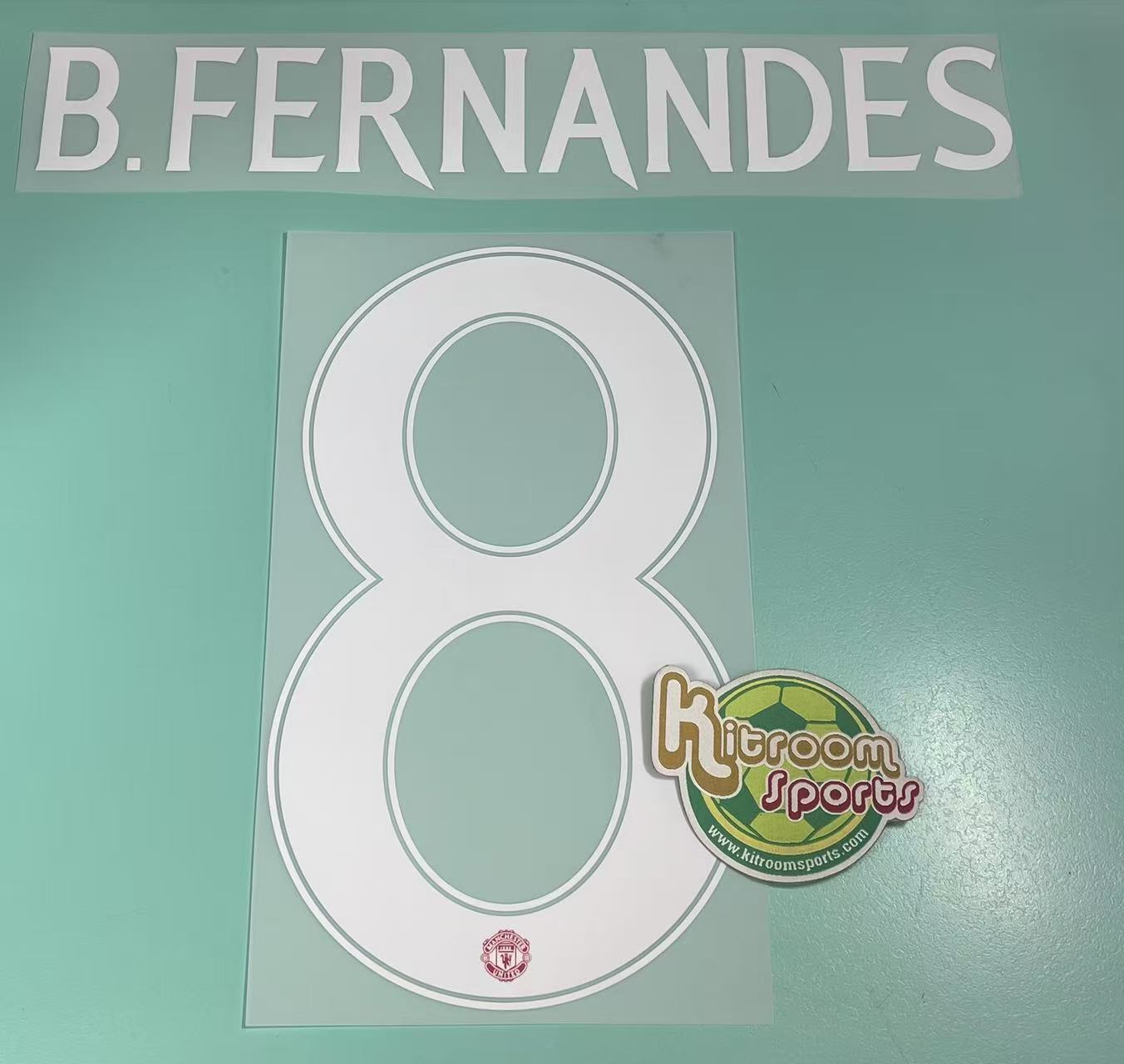 2024-25 Manchester United Home Cup Nameset #8 B.FERNANDES