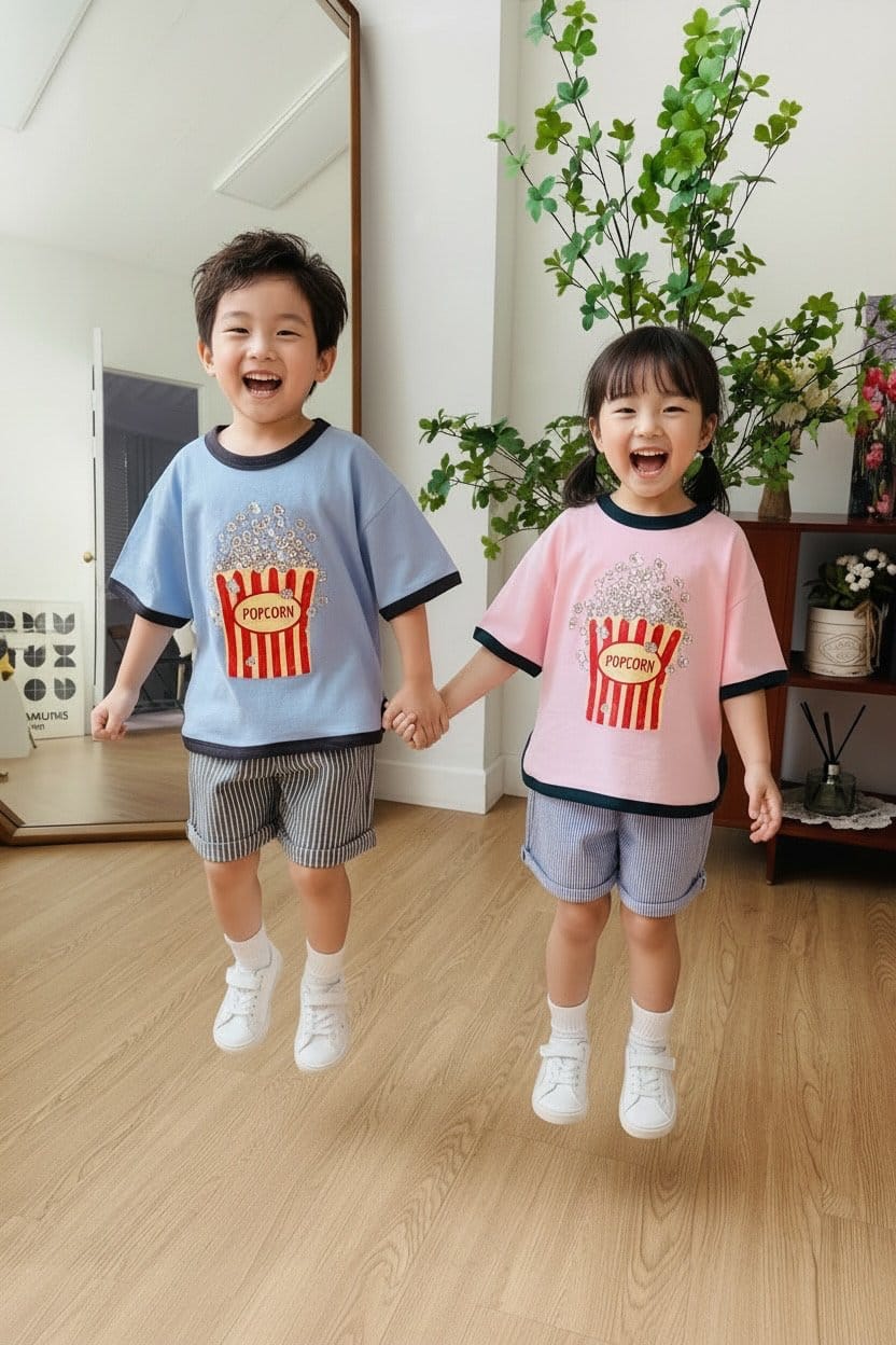 【預訂】韓國直送 PopCorn 圖案上衣
