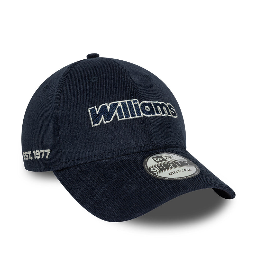 🏎️ 復古燈芯絨質感 F1 Williams 威廉士車隊深藍 Cord 9FORTY Cap 帽 60974286