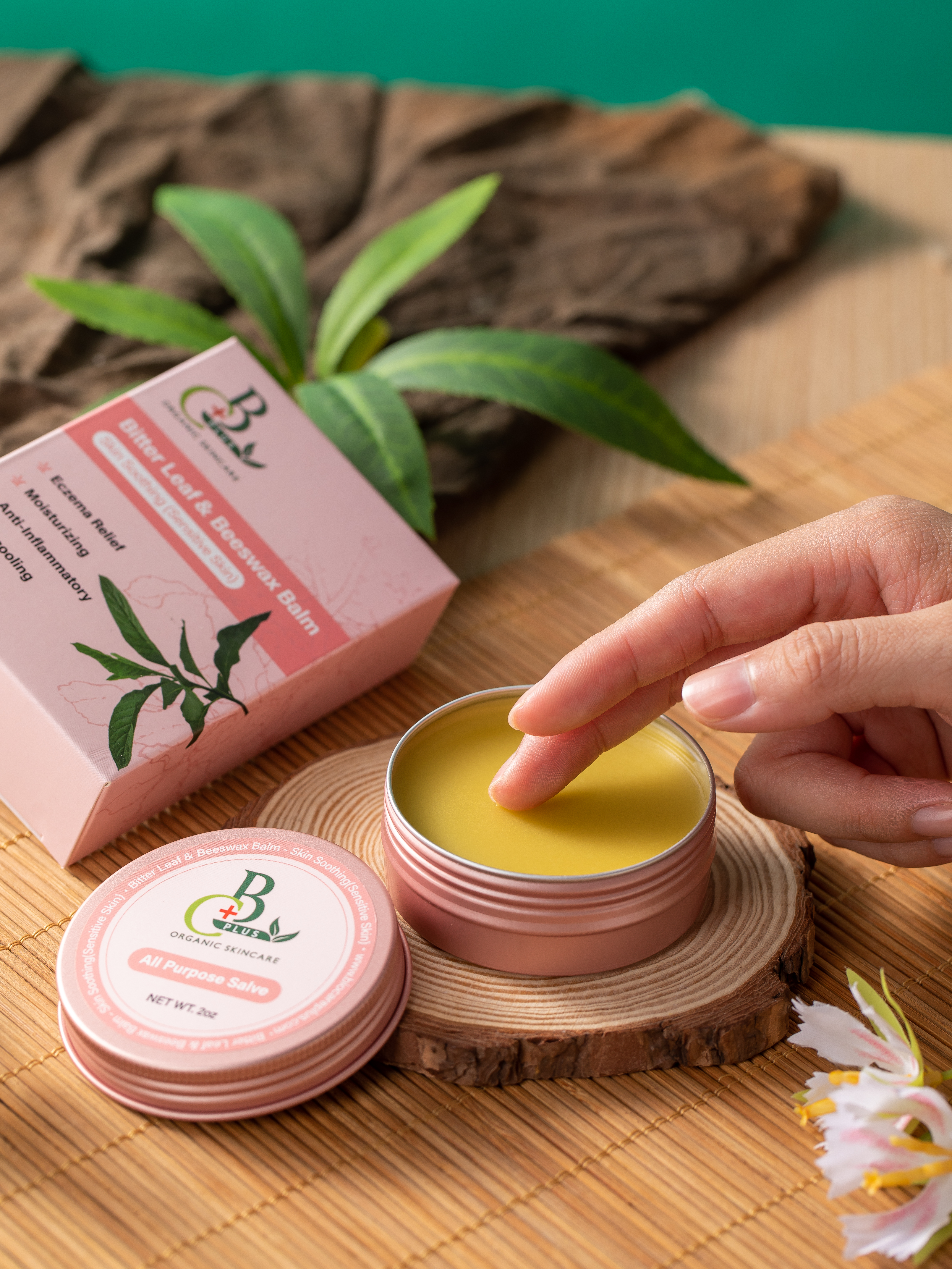 有機扁桃斑鳩菊油膏(嬰兒款)-蚊叮蟲咬/消腫止痕/濕疹/尿布疹及奶癬(出口包裝)