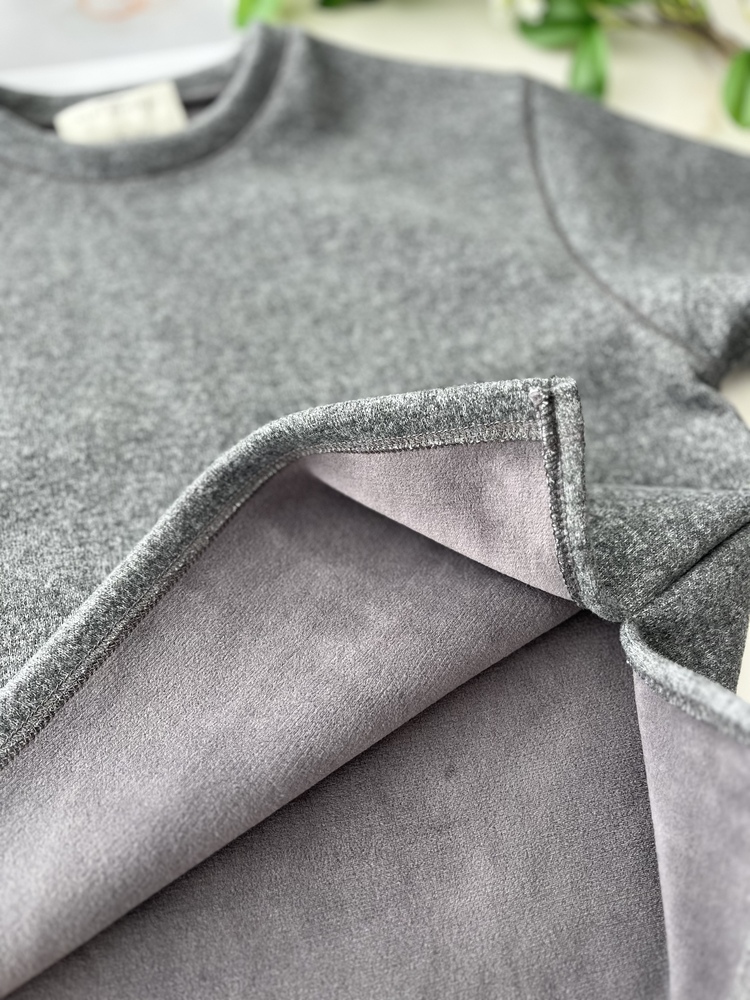 Brushed Cozy Lounge Set (Grey)