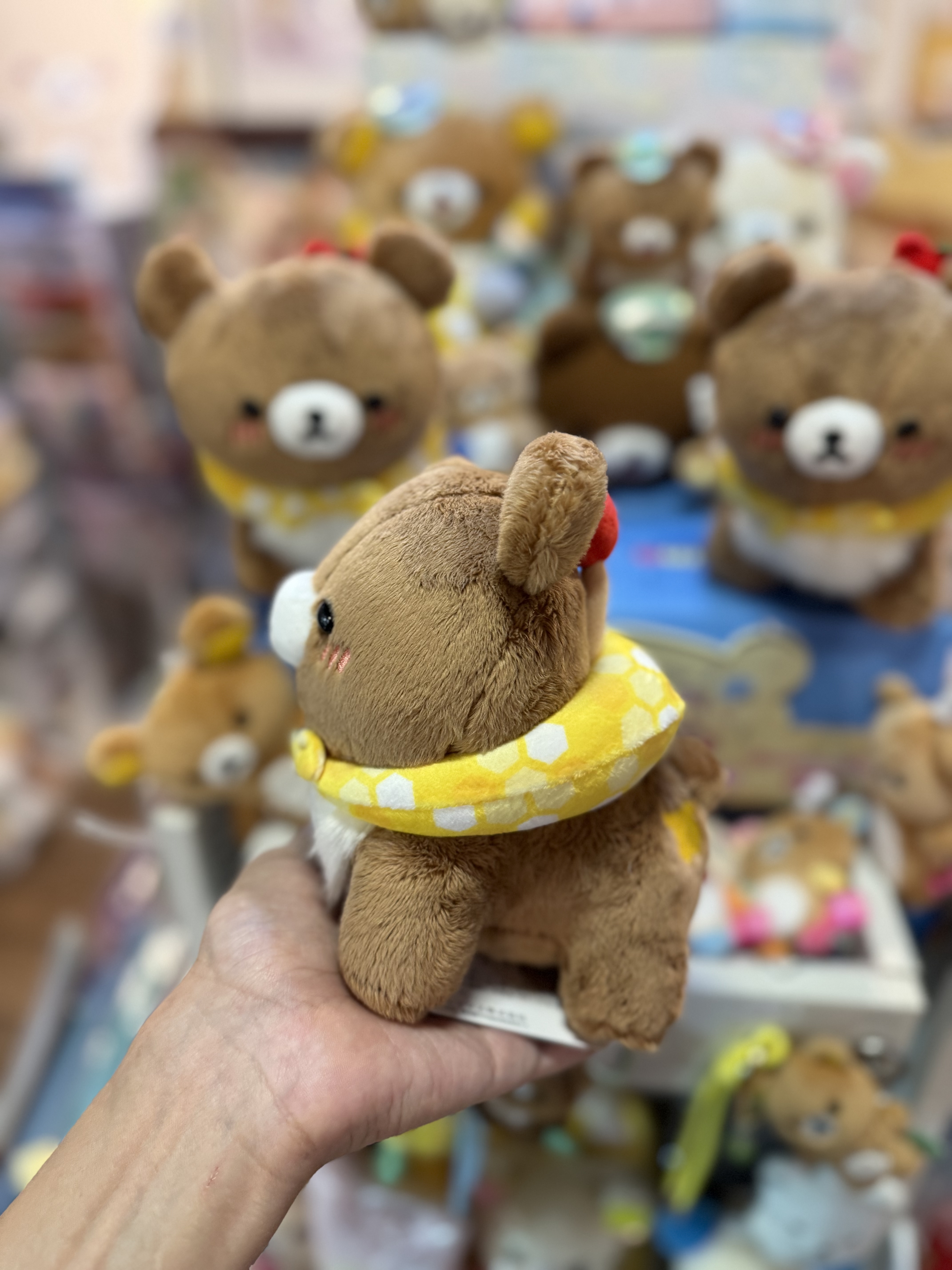 《現貨》全新日本小熊10週年紀念巡迴pop up店限定小熊探險隊系列爬爬公仔