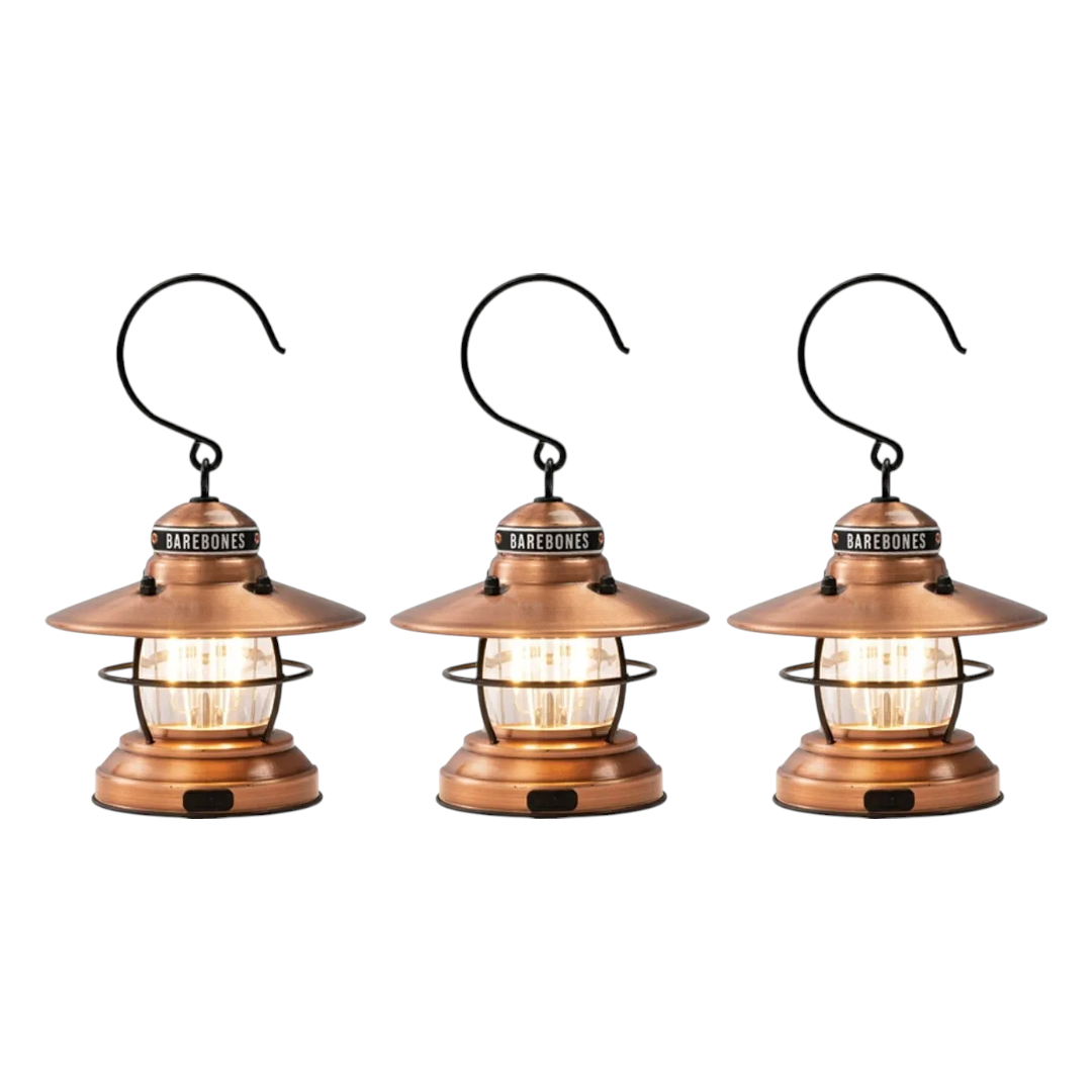 Barebones Edison Mini Lantern 迷你愛迪生單頭營燈 3組