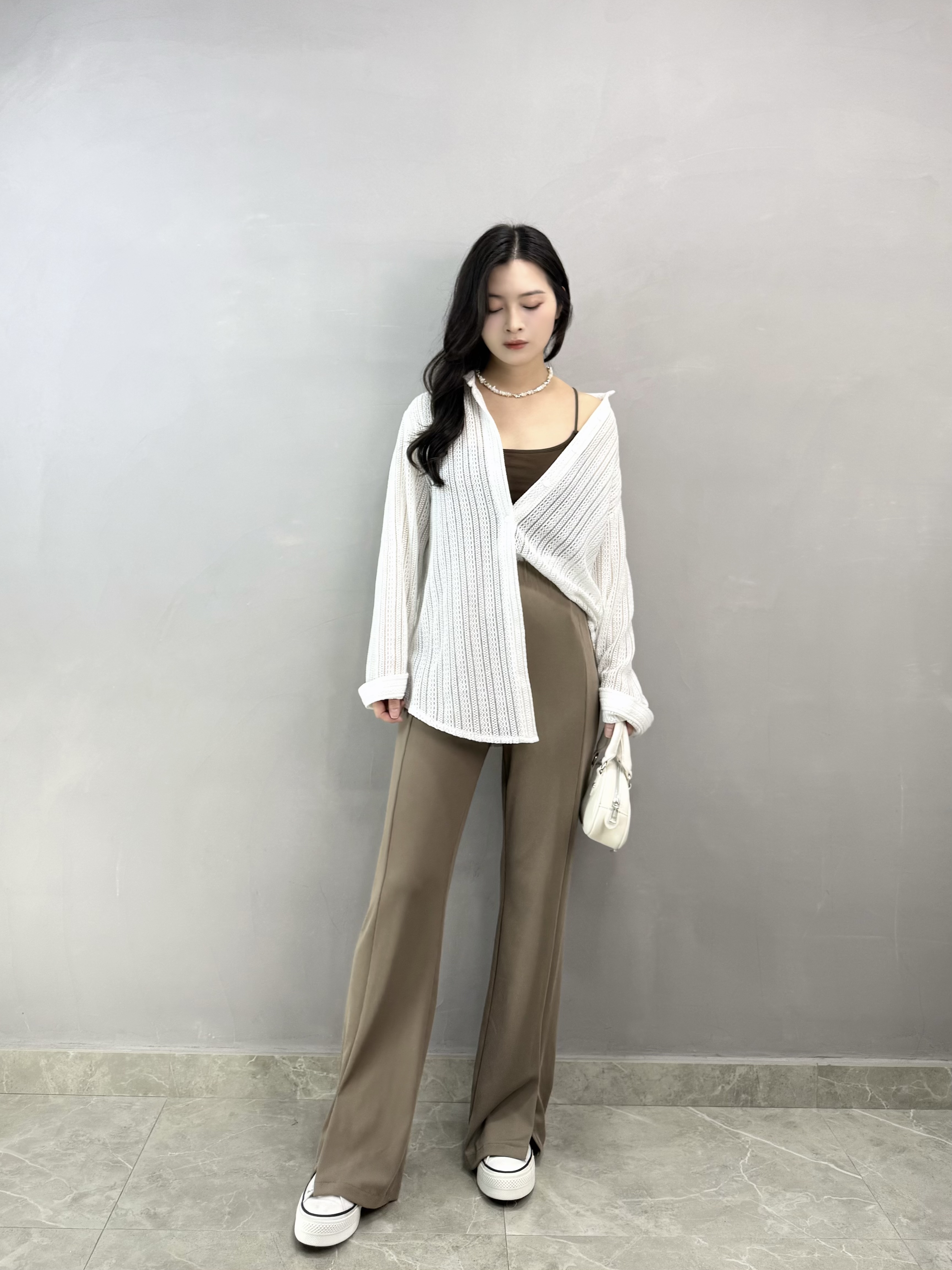 N65 通花恤衫外套