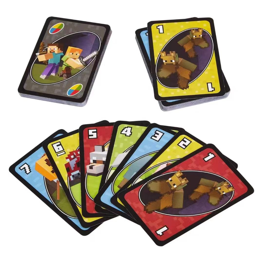 日本直送 UNO × Minecraft 卡牌遊戲