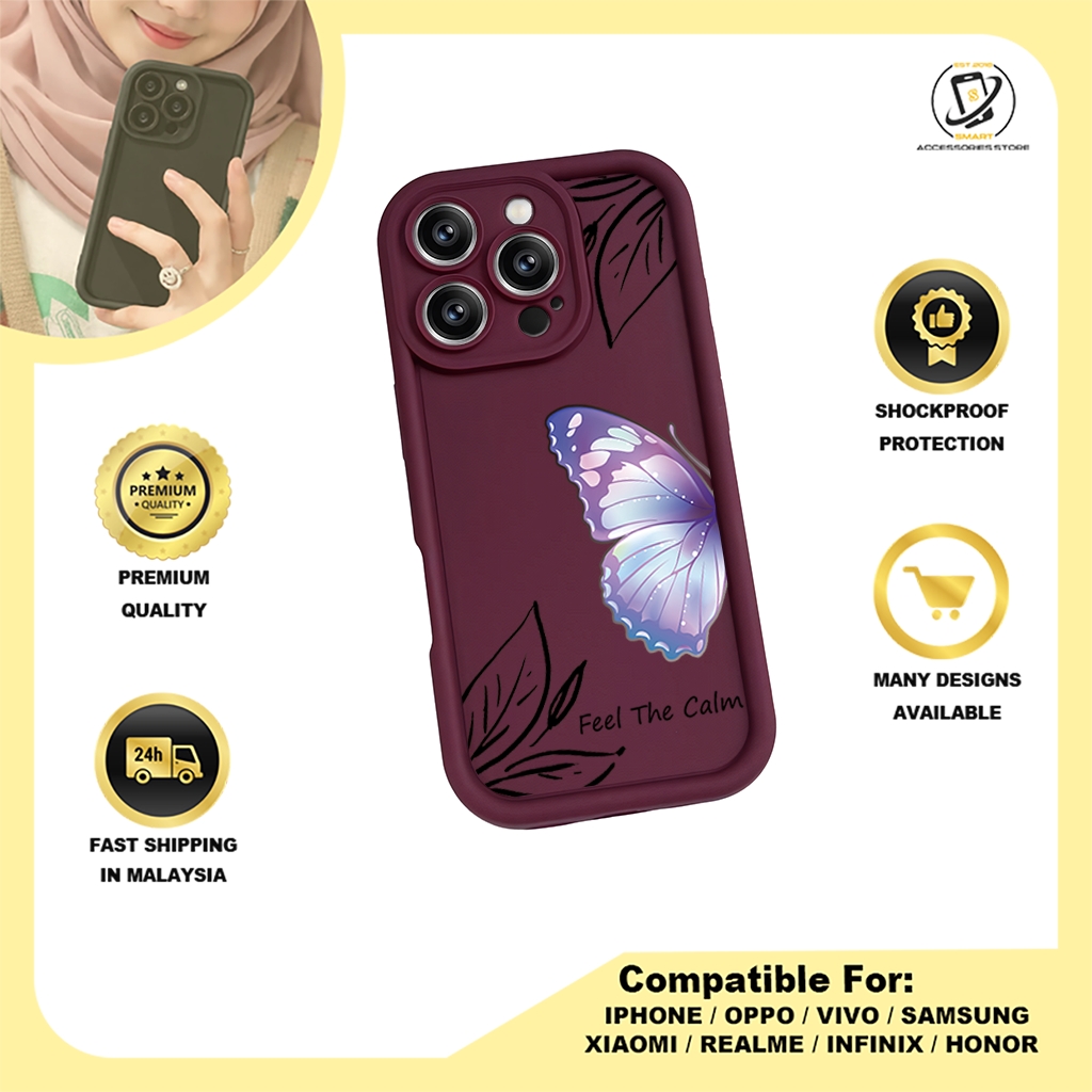 TPU DESIGN CASE PHONE FOR HONOR - DESIGN BUTTERFLY H