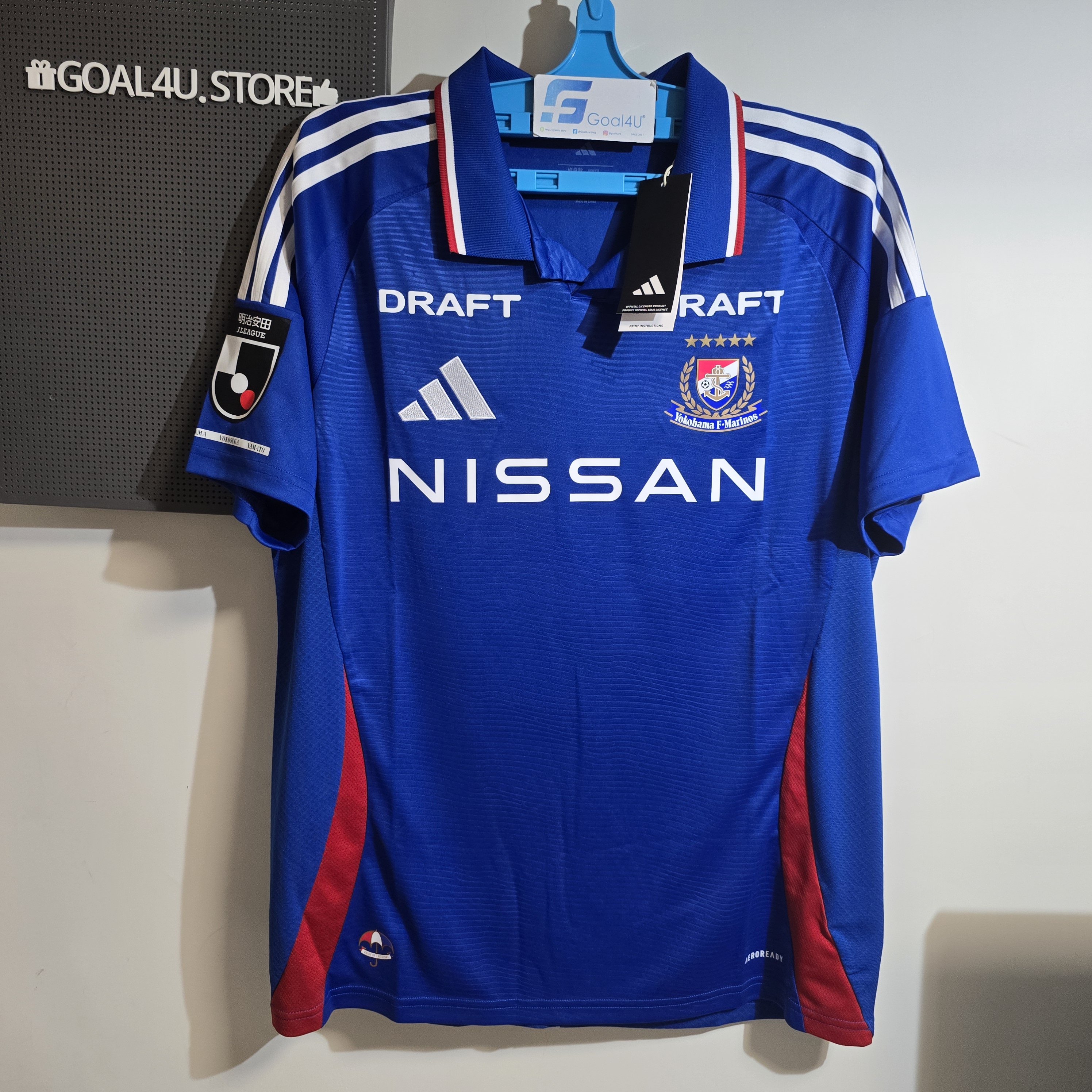 🔥Adidas Yokohama F Marinos 橫濱水手2025主場球員版球衣 (可加印字) jk2810