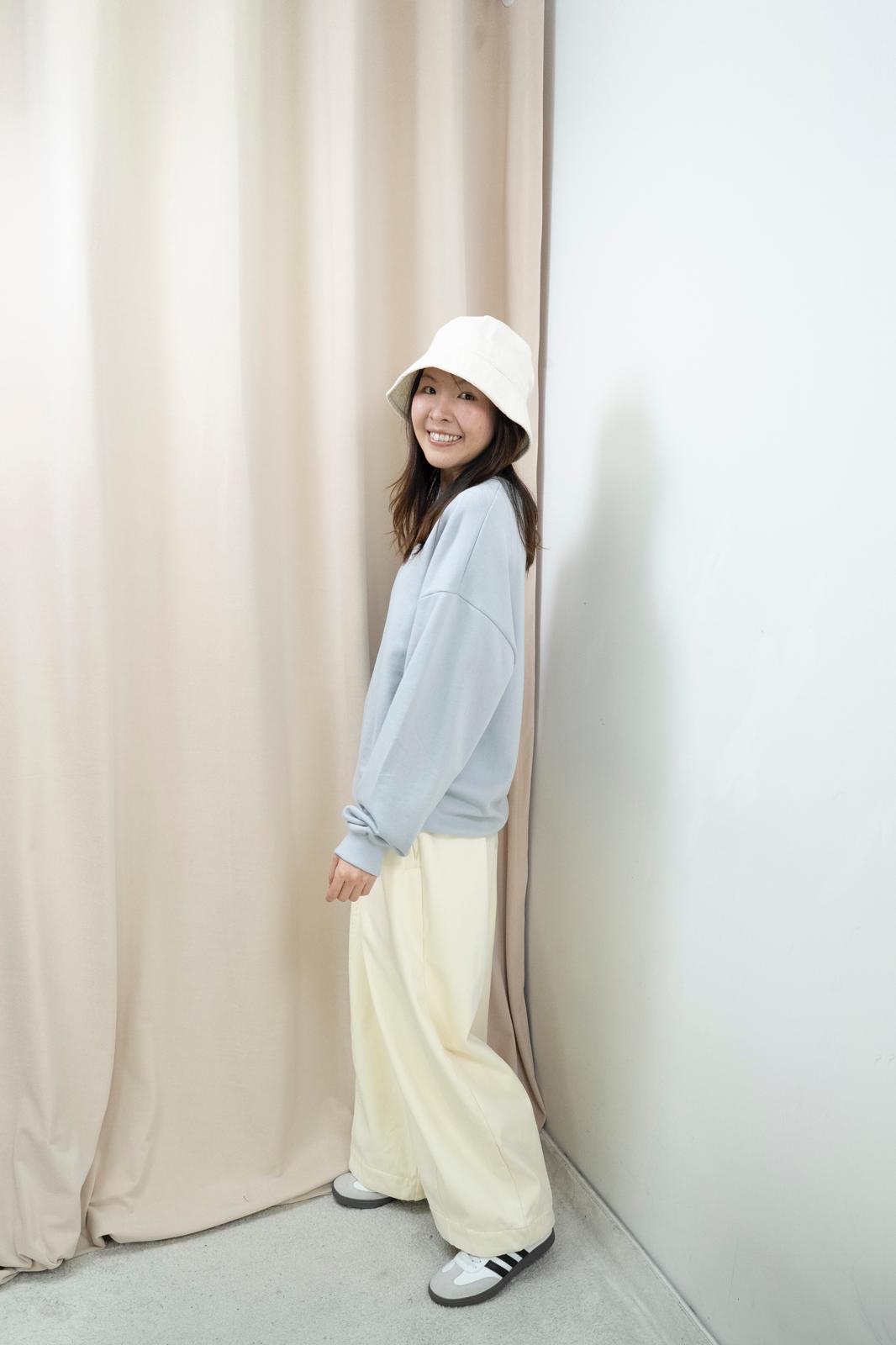 軟熟珠地衞衣（淡藍色）