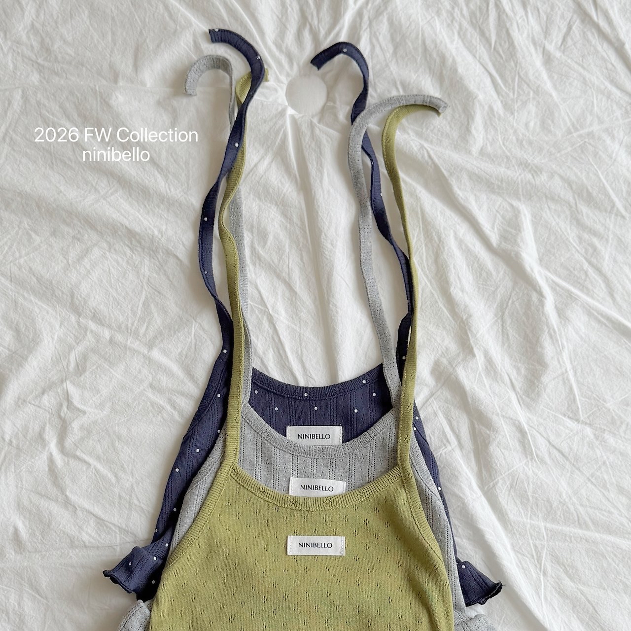 Ninibello | Bibi Eyelet Halter Top