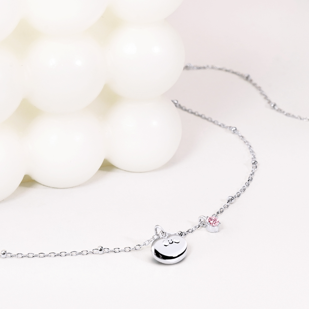 📦訂購 台灣限定 STORY 故事銀飾 Little Heart經典系列 小心臟晶鑽純銀頸鏈