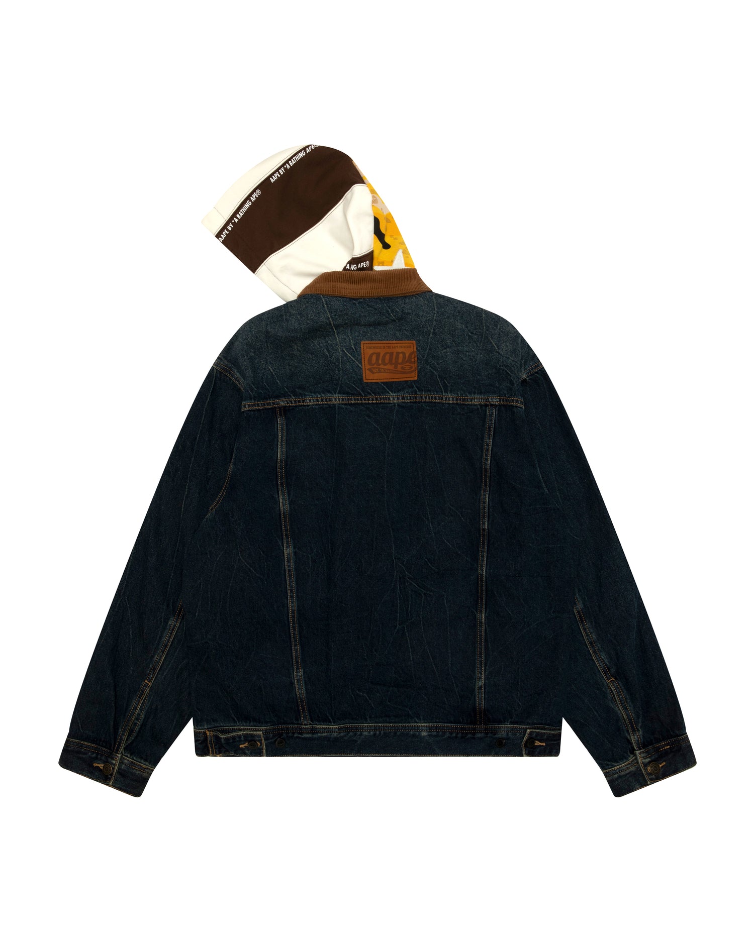 AAPE AAPEUNVS Denim Jacket With Hood (7814XXR)