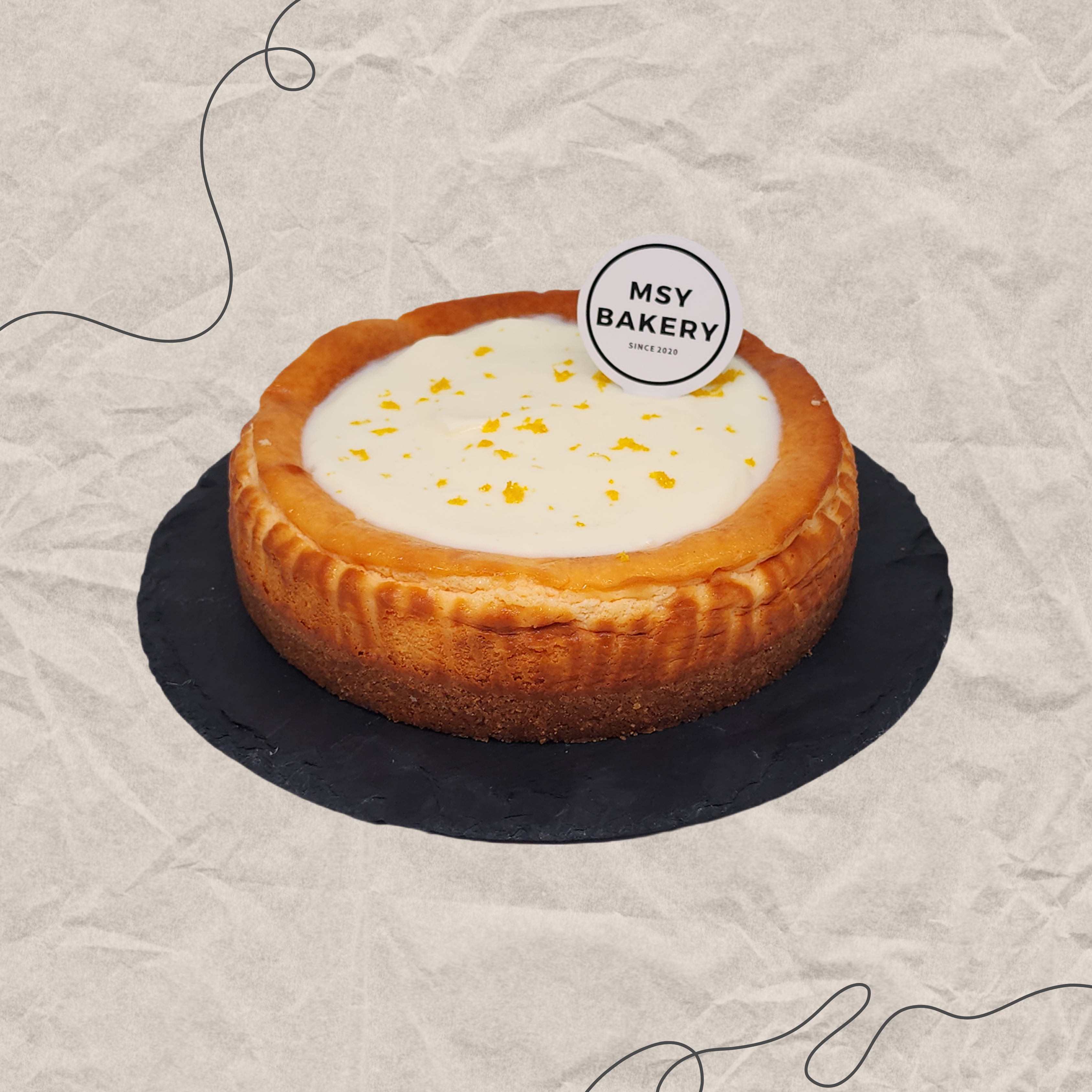 New York Cheese cake 5寸 (美式芝士餅)