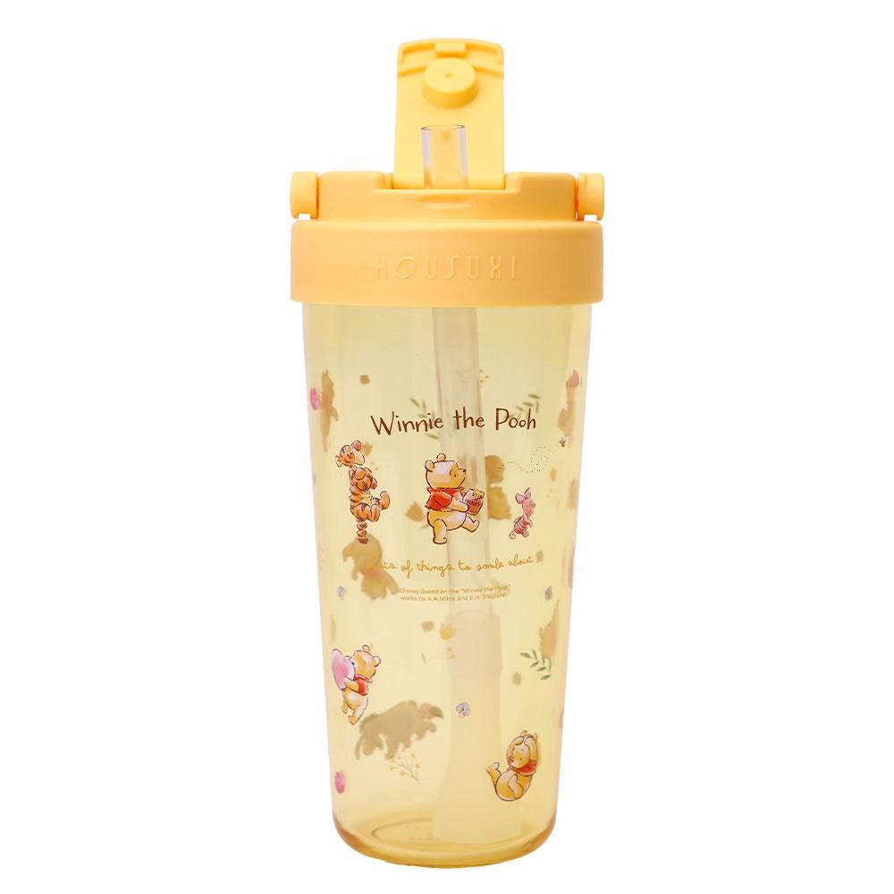 【HOUSUXI】迪士尼系列-Tritan輕透舒吸杯(附彈跳吸管)760ml