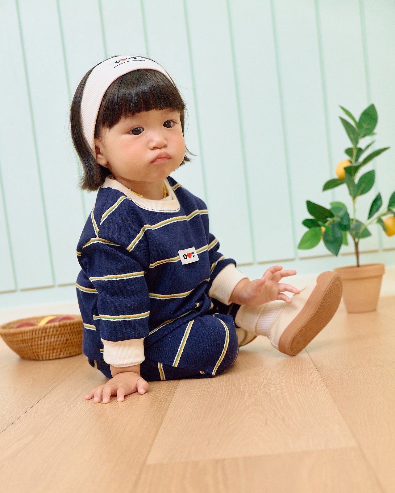 OOTT | Rookie Striped Two-Piece Set