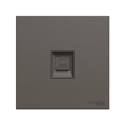 施耐德 奐然AvatarOn C 石墨灰 單位 CAT6數據插座